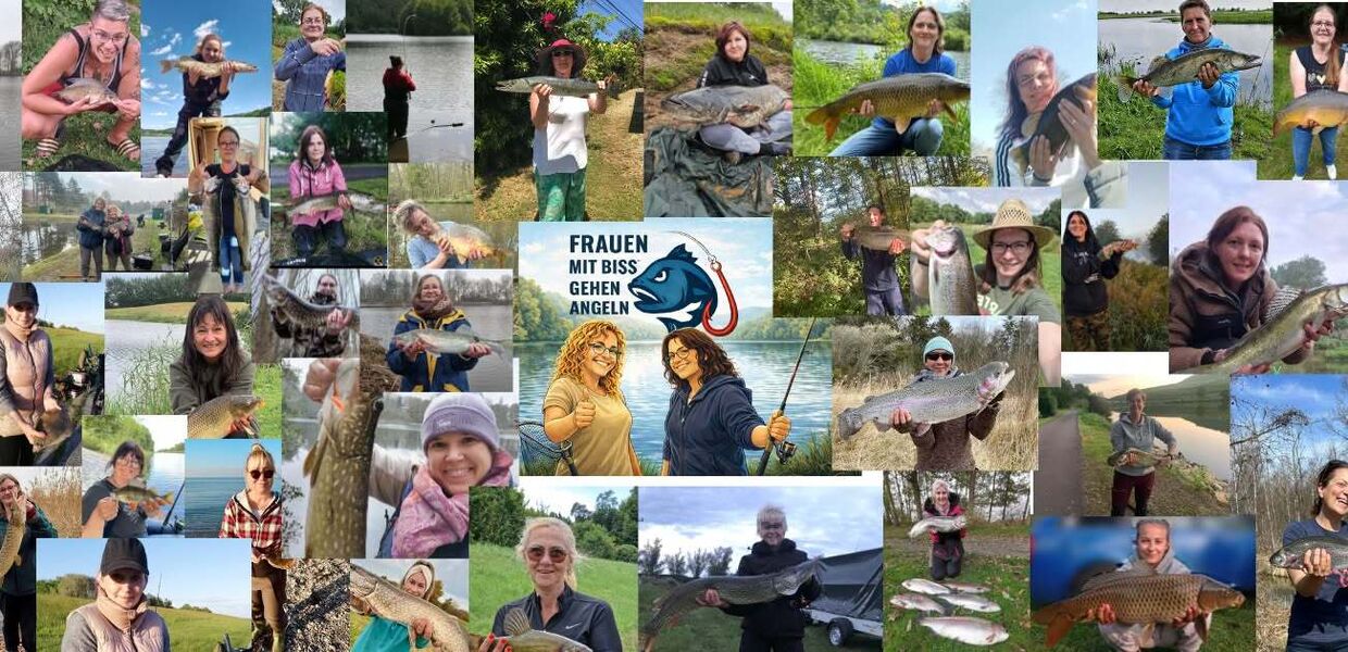 [Frauen mit Biss –] Gemeinsam fischen statt allein