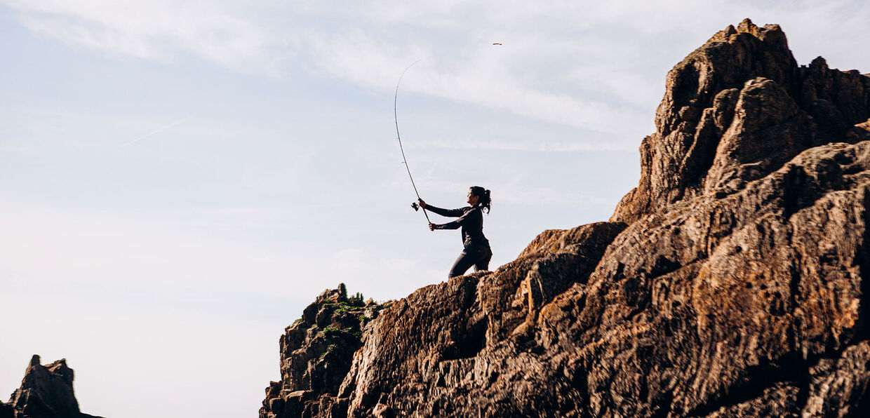 Wie ich meine Freundin zum Fischen brachte ...
