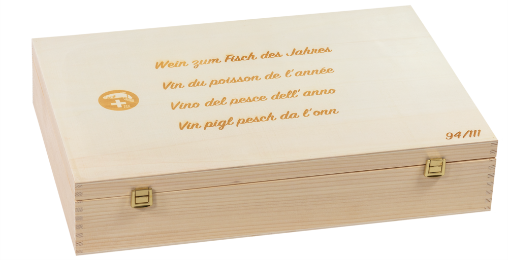Coffret de collection de vins : Poisson de l'année